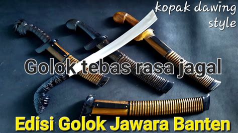 Golok Kopak Rawing Kopak Dawing 25 30 40 Cm Golok Multifungsi