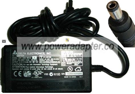 Delta Electronics Adp Kb Ac Adapter Vdc A Power Delta