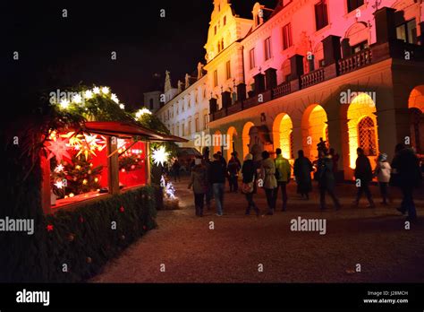 Germany Bavaria Regensburg Christmas Market Regenscastle Belongs To