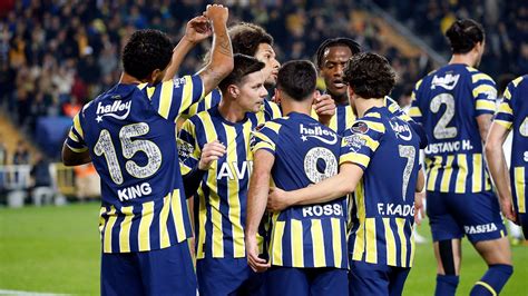 Fenerbah E Nin Spor Toto S Per Lig In Haftas Nda Deplasmanda