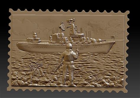 Russian Warship Fuck You D Model D Printable Cgtrader