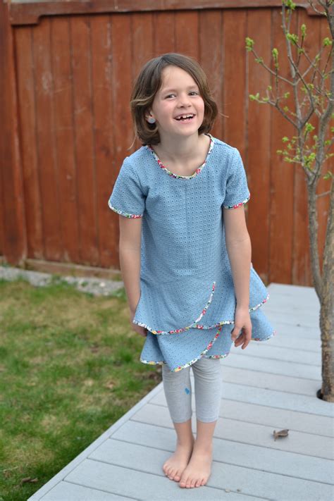 My Favorite Oliver S Pattern Pinwheel Tunic Slip Dress Blog