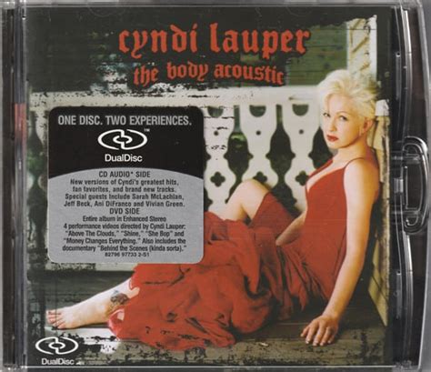 Cyndi Lauper The Body Acoustic Dualdisc Submarino Amarillo Mexico