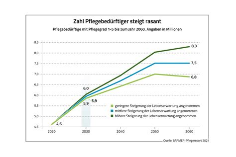 BARMER Pflegereport 2021 BARMER