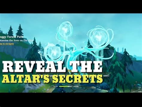 Reveal The Altar S Secrets Genshin Impact Youtube