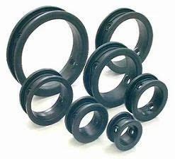 BLACK Extruded Rubber Gaskets For Industrial Packaging Type Polybag