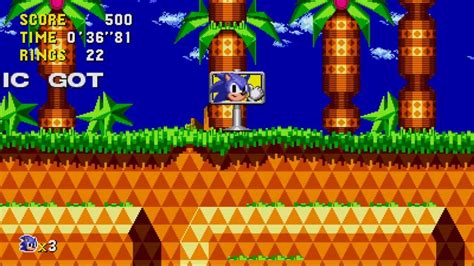 Sonic Cd Palmtree Panic Speedrun Youtube