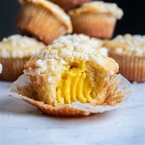 Lemon Curd Muffins Kneaded That