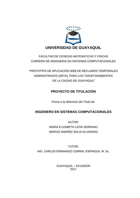 Pdf Universidad De Guayaquil Repositorio Ug Edu Ecrepositorio Ug