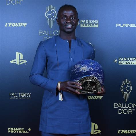 Social Media Users Hail Sadio Mane For Appearing At 2022 Ballon D Or In