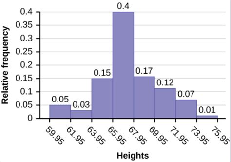 Relative Frequency Histogram Skewed Right