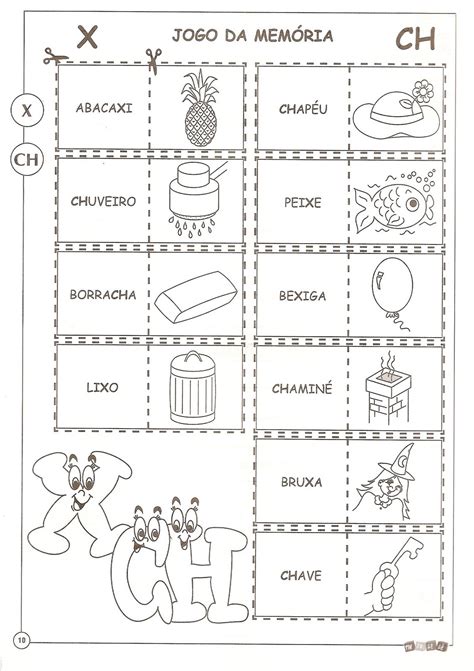 Atividades De Ortografia X Ou Ch Cantinho Do Educador Infantil