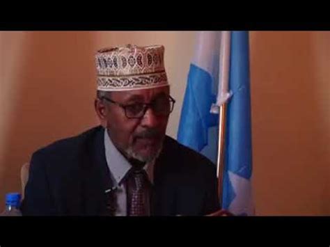 Gudoomiyaha Golaha Habargidir Prof Shirwac Oo Ka Hadlay Maqaamka