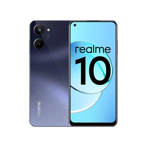 მობილური ტელეფონი Realme 10 4G 8 128GB Rush Black