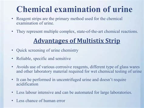 Physical And Chemical Examination Of Urine PPT