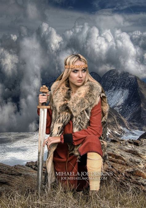 Viking Shield Maiden Art The Shield Maiden By Mihaelajoedesigns On Deviantart Shield Maiden