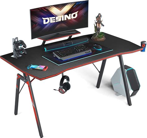 Desino Gaming Desk 40 Inch Pc Computer Desk Home Office Desk Table