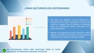 HISTOGRAMA Y DIAGRAMA DE PARETO POWERPOINT PPT