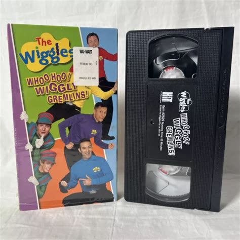 The Wiggles Whoo Hoo Wiggly Gremlins Vhs 2004 Rare Mint £1896