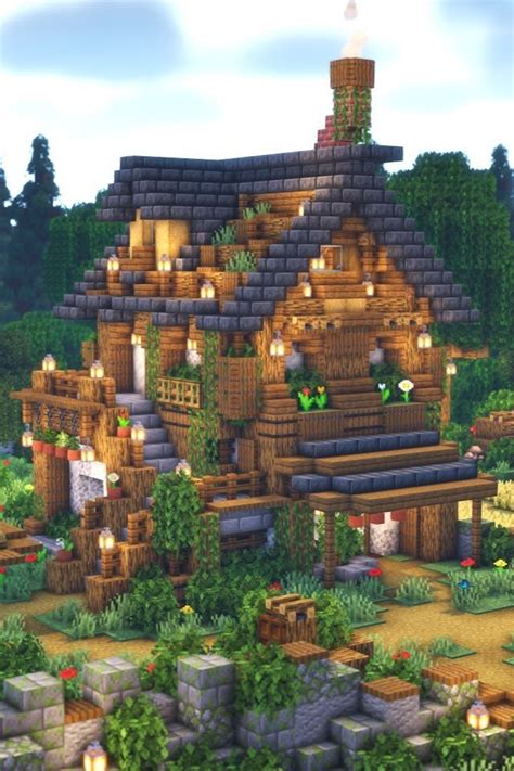 Minecraft House Plans Minecraft Farm Minecraft Cottage Minecraft