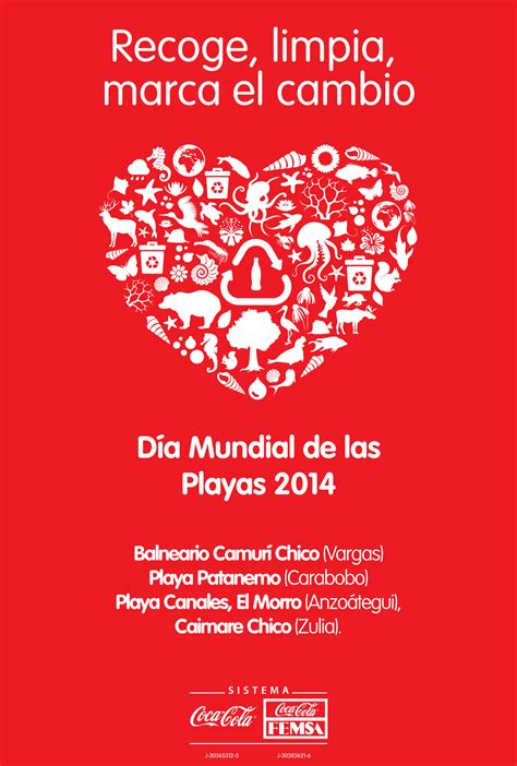 Sistema Coca Cola invita a la comunidad a participar en el Día Mundial