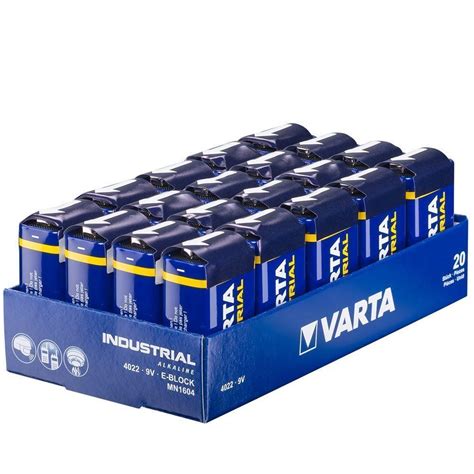 Varta Industrial Alkaline V Batteries Pack Shop Today Get It