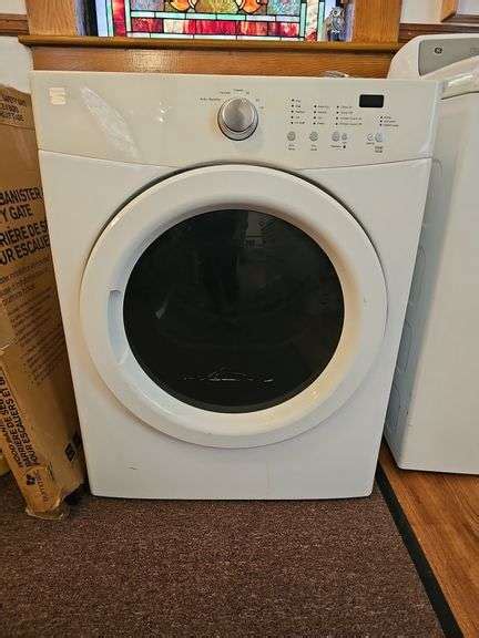 Kenmore Model 417 81122310 Electric Dryer With 3 Prong Cord Web Online Auctions