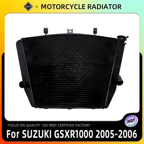 Lqyl Motorcycle Aluminium Radiator Cooler Cooling Water Tank For Suzuki