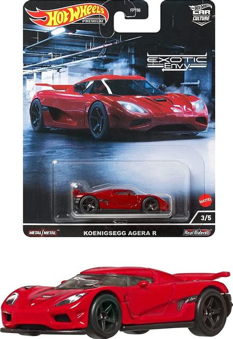Hot Wheels HCJ Car Culture Exotic Envy Koenigsess Agera R Years And Up Red