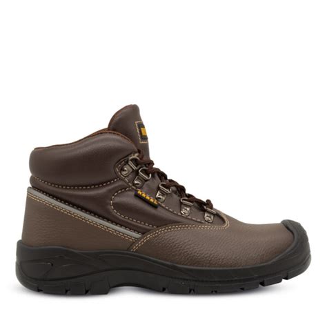 Rebel Crazy Horse Boot Brown Rebel Safety Gear