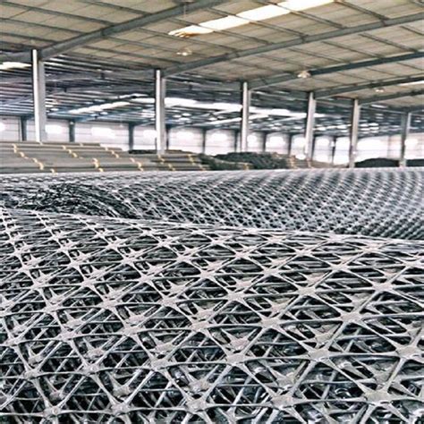 Triaxial Biaxial Plastic Grid Polyester Fiberglass Geogrid For