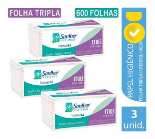 Papel Toalha Interfolhada Tripla MercadoLivre