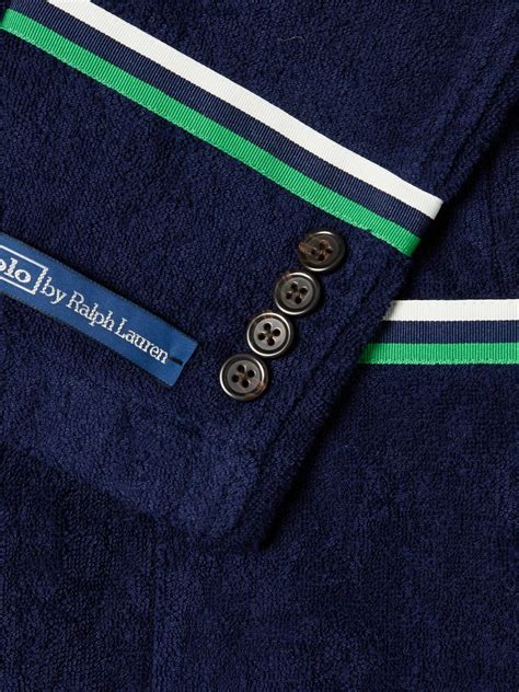 Polo Ralph Lauren Wimbledon Appliquéd Logo Embroidered Wool and Linen