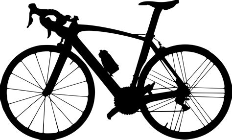 8 Bicycle Silhouette (PNG Transparent) | OnlyGFX.com