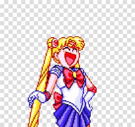 Sailor Moon Transparent Pixel