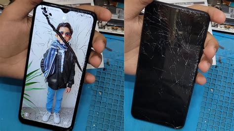 Samsung Galaxy A S Destroyed Phone Repair Lcd Screen Replacement