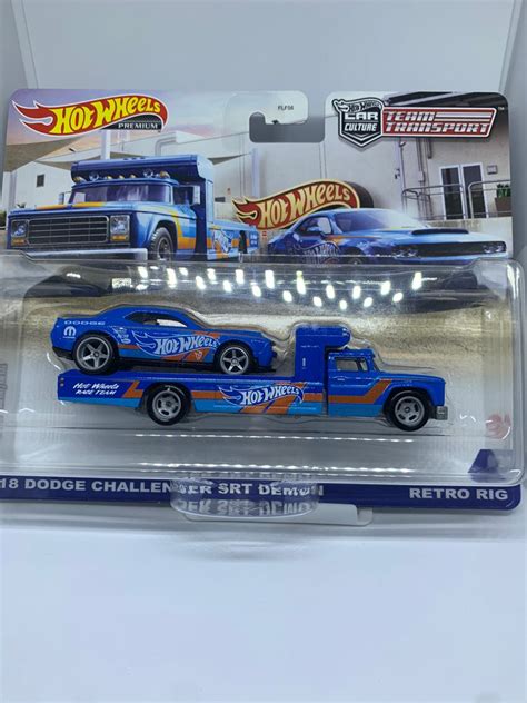 Hot Wheels Dodge Challenger Srt Demon Retro Rig Hobbies Toys Toys Games On Carousell
