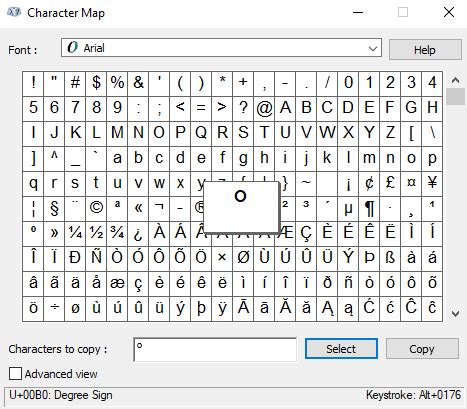 Degree symbol in Word, Excel and PowerPoint - Office Watch