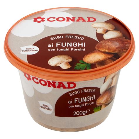 Sugo Fresco Ai Funghi Porcini 200 G Conad Online Conad