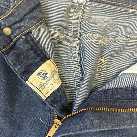 Vintage 1960s 50s Wrangler Denim Blue Bell As Is Jean Gem