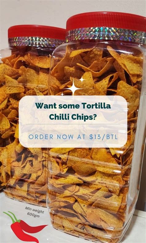 Tortilla Chilli Chip Raya 2023 Food And Drinks Packaged And Instant