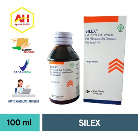 Jual Silex Silek Sirup 100ml Obat Batuk Aman Untuk Ibu Hamil Dan