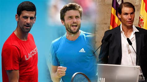 Im Happy To Be Alongside Your Journey Novak Djokovic Rafael Nadal And Others Wish Gilles