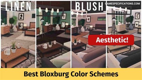 70 Best Bloxburg Color Schemes To Decorate Game Specifications