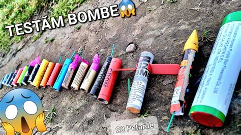 TESTĂM BOMBE 2023 Compilație Petarde Test Petardy Firecrackers