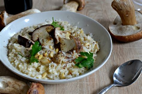 Risotto aux cèpes frais la recette facile et faite maison Couteaux