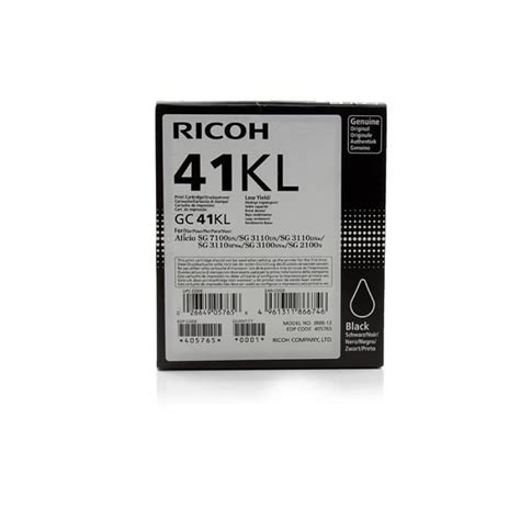 Ricoh Aficio SG 3110 Dn Original Ricoh 405765 GC 41KL Cartouche D