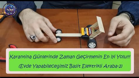 Evde Yapabileceğimiz Basit Elektrikli Araba 2 YouTube