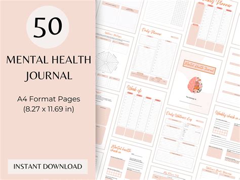 Mental Health Journal Templates On Behance