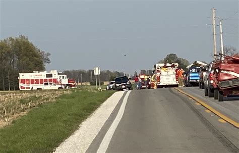 Breaking News Three Critically Injured In Two Vehicle Accident Crawford County Now